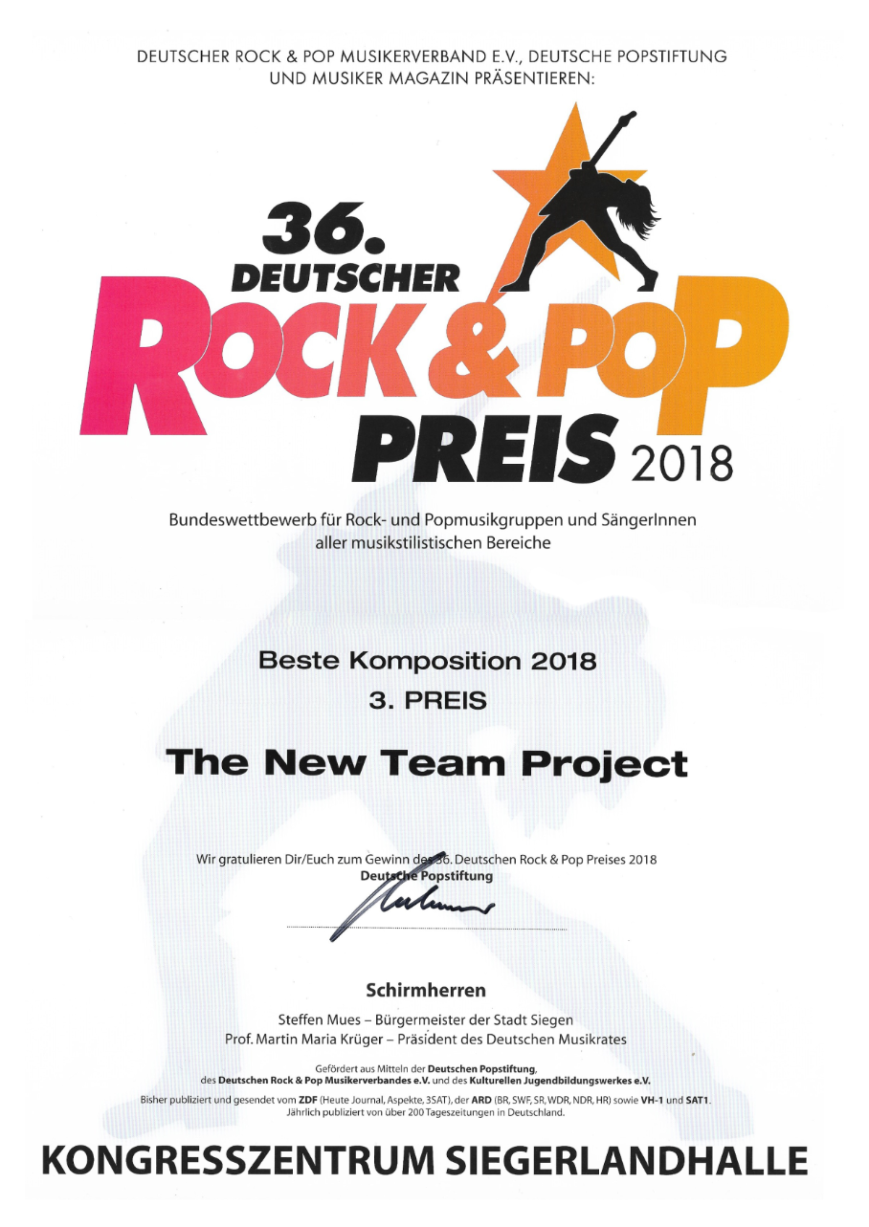 Rock- und Pop-Preis
